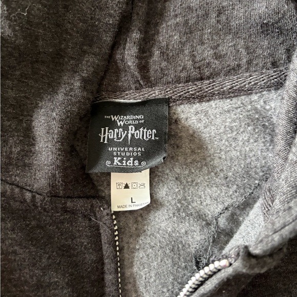 Harry Potter Kids Hoodie with Crest - Size Large - Picture 4 of 4
